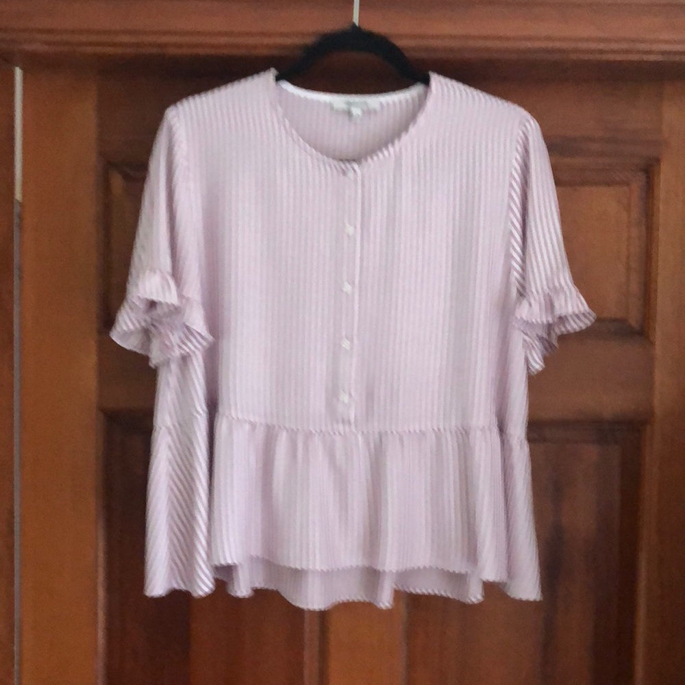 Madewell Large striped top
